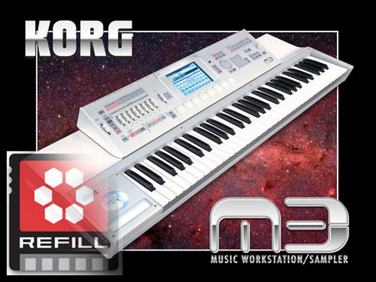 Product picture KORG M3 REASONS REFILL  2./GB
